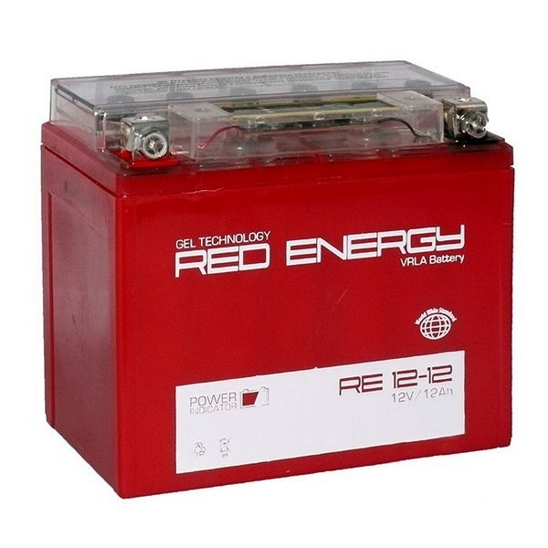 RE 1212 - аккумулятор Red Energy 12ah 12V  